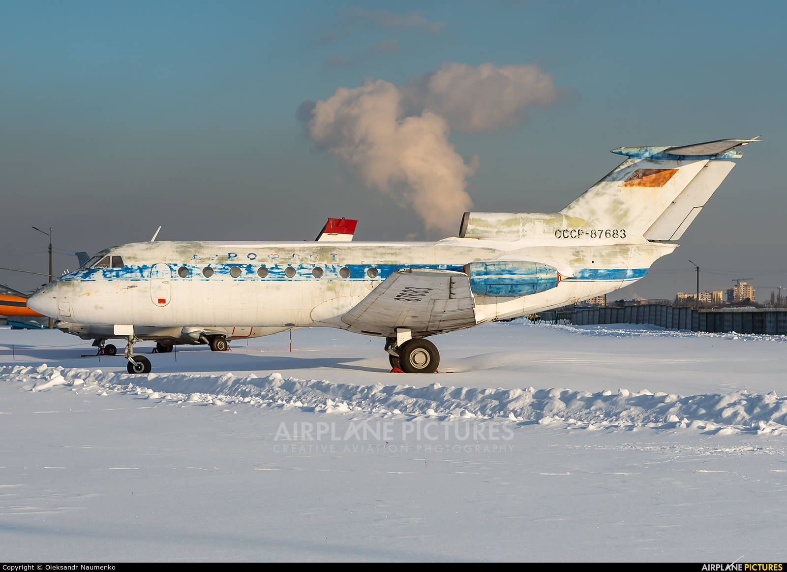Aeroflot CCCP-87683 aircraft at Kyiv - Zhulyany