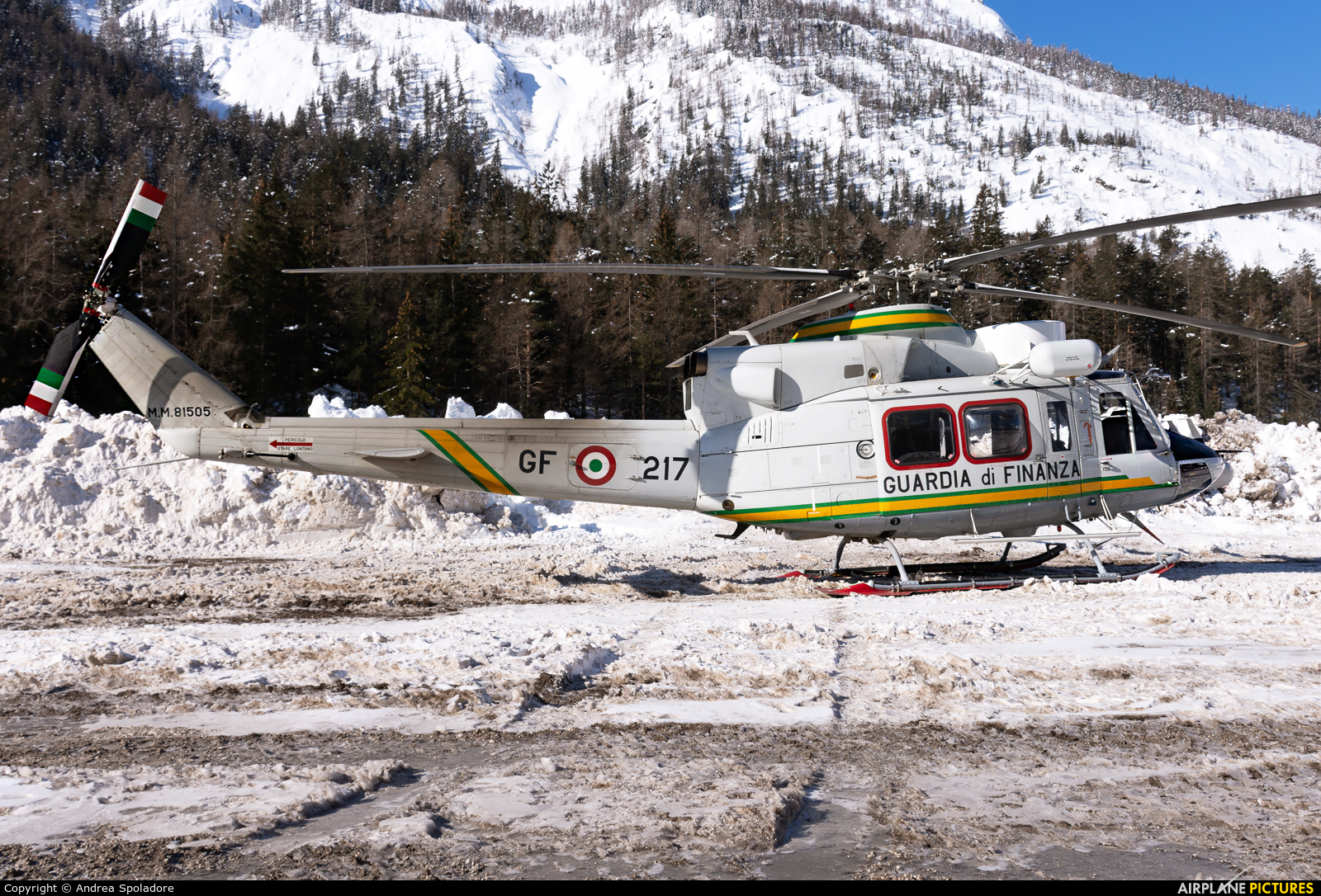 Italy - Guardia di Finanza MM81505 aircraft at 