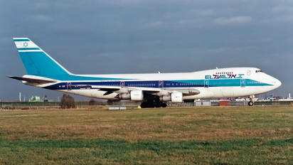 4X-AXB - El Al Israel Airlines Boeing 747-200