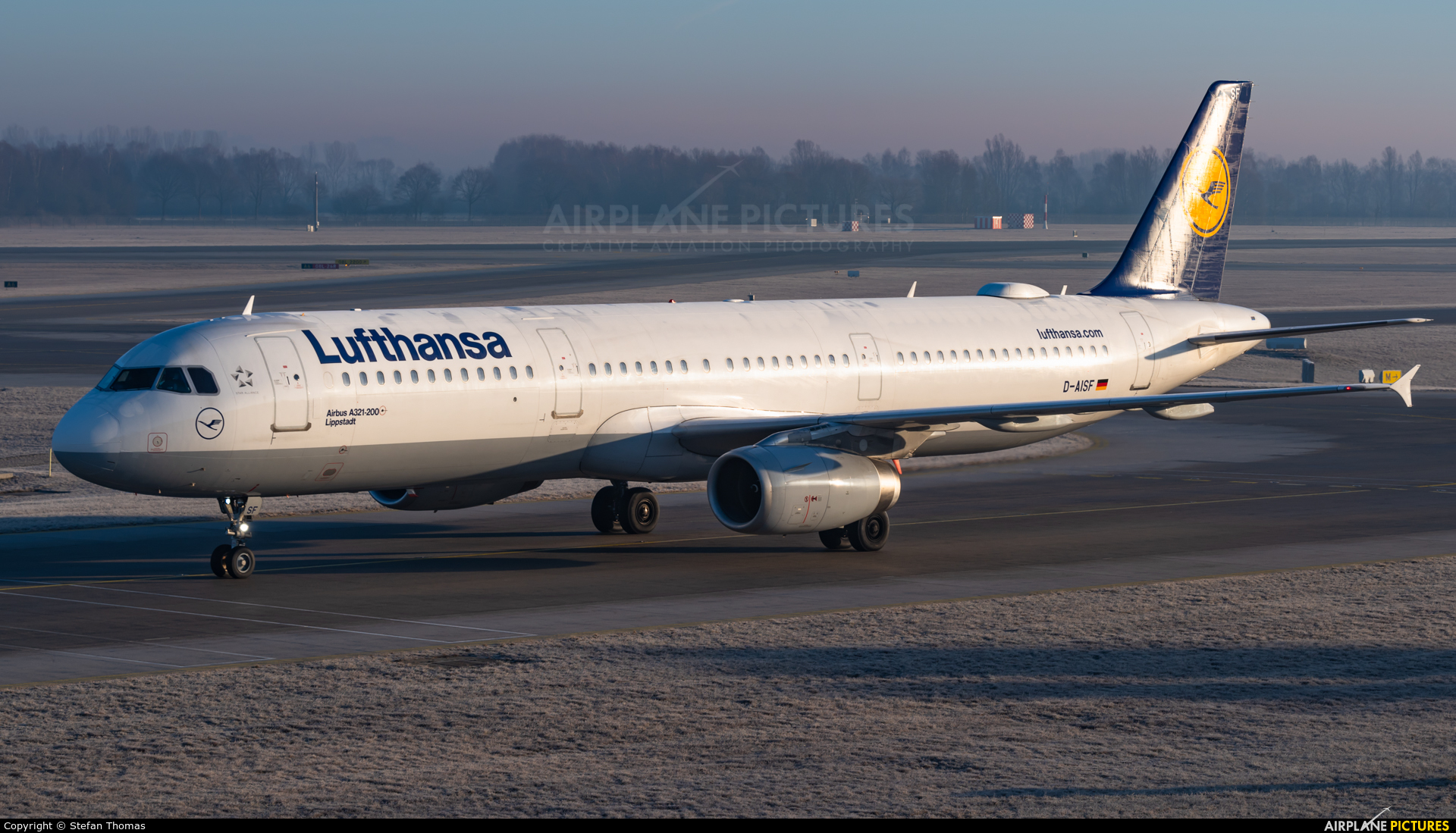 Lufthansa D-AISF aircraft at Munich
