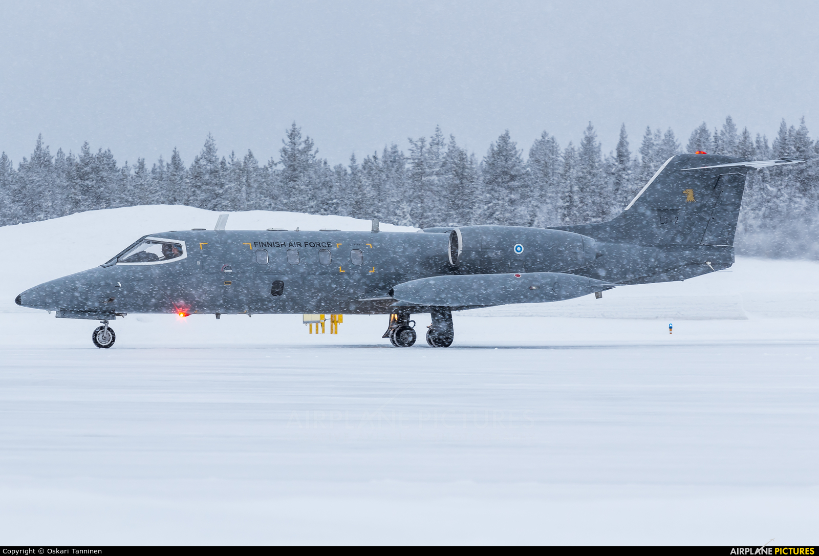 Finland - Air Force LJ-2 aircraft at Kittilä