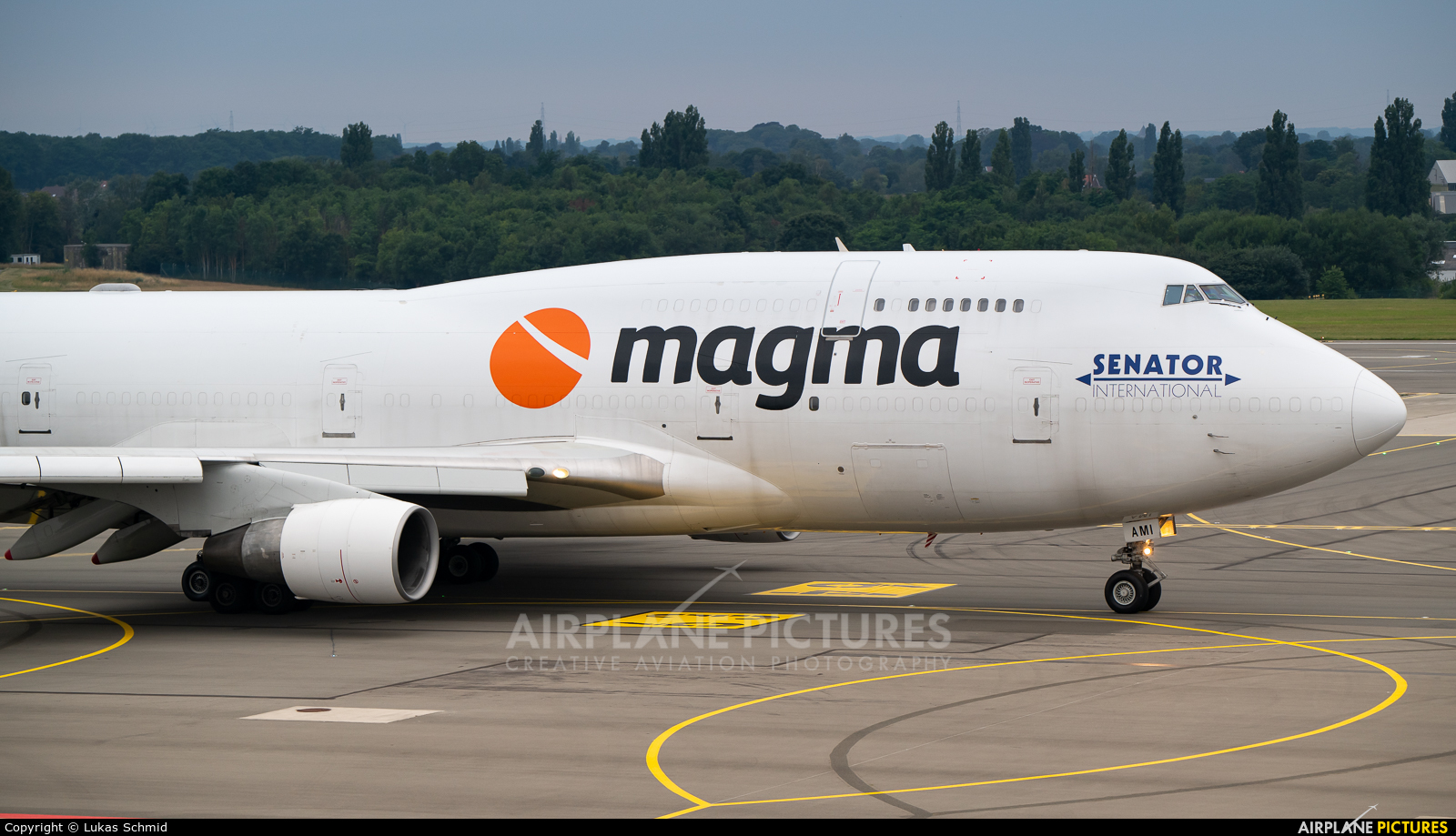 Magma Aviation TF-AMI aircraft at Liège-Bierset