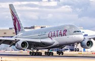 A7-APA - Qatar Airways Airbus A380 aircraft