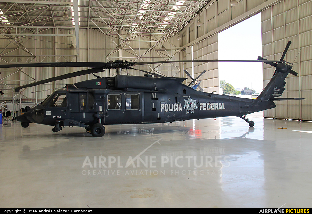 Mexico - Police PF-112 aircraft at Off Airport - Mexico
