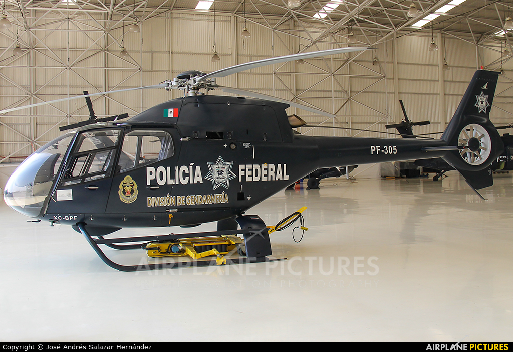 Mexico - Police PF-305 aircraft at Off Airport - Mexico