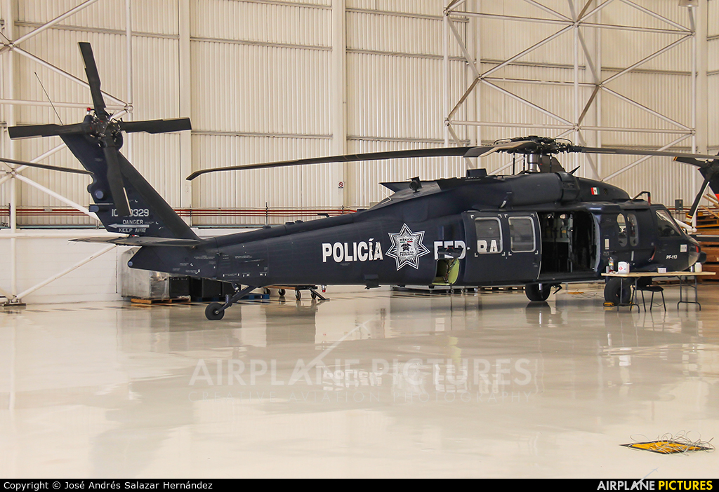 Mexico - Police PF-113 aircraft at Off Airport - Mexico