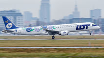 SP-LNC - LOT - Polish Airlines Embraer ERJ-190 (190-100) aircraft