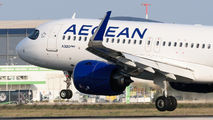 SX-NED - Aegean Airlines Airbus A320 NEO aircraft