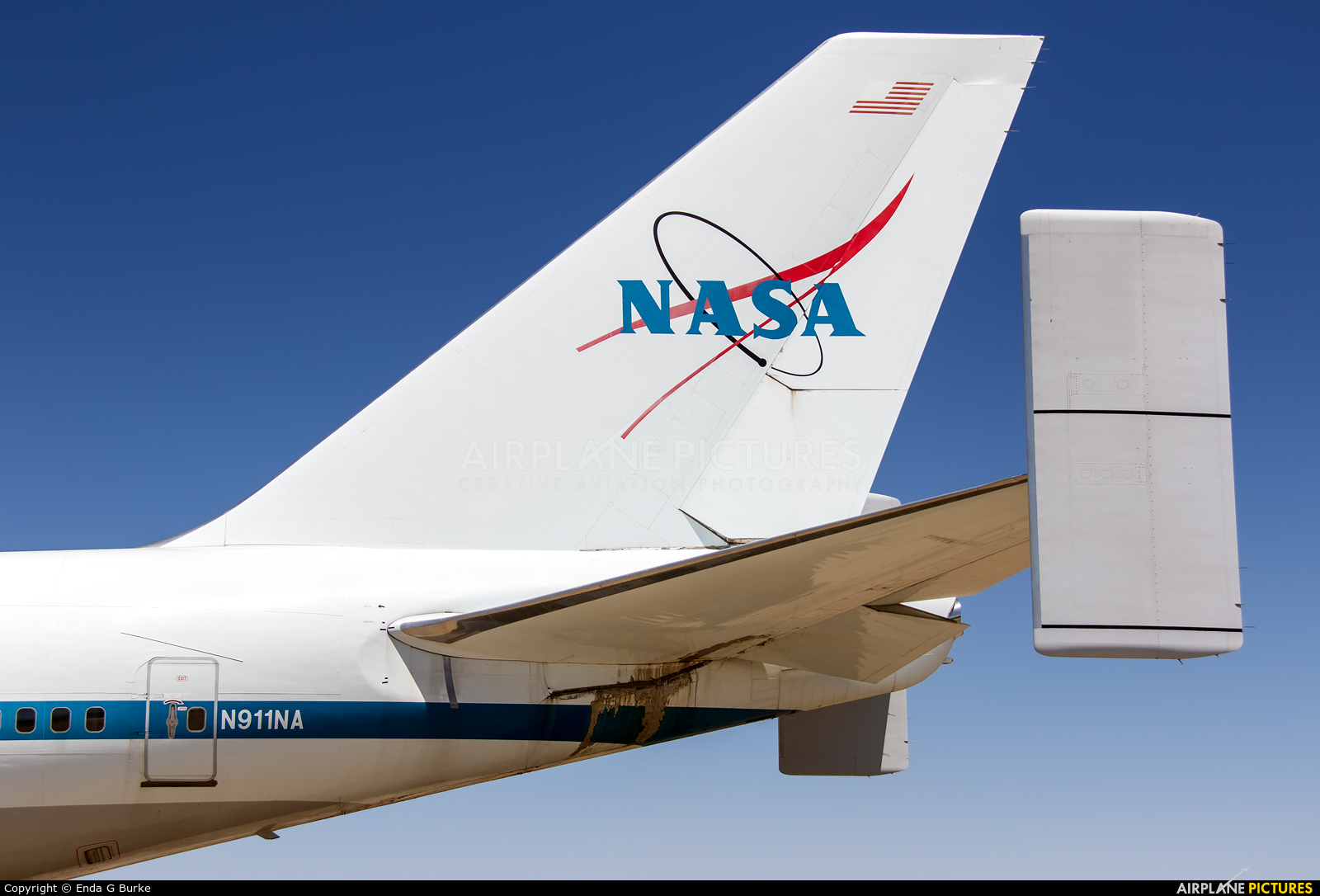 NASA N911NA aircraft at Palmdale Regional