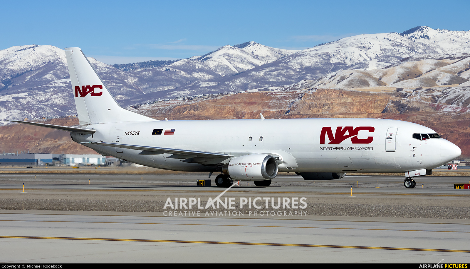 Northern Air Cargo N405YK aircraft at Salt Lake City