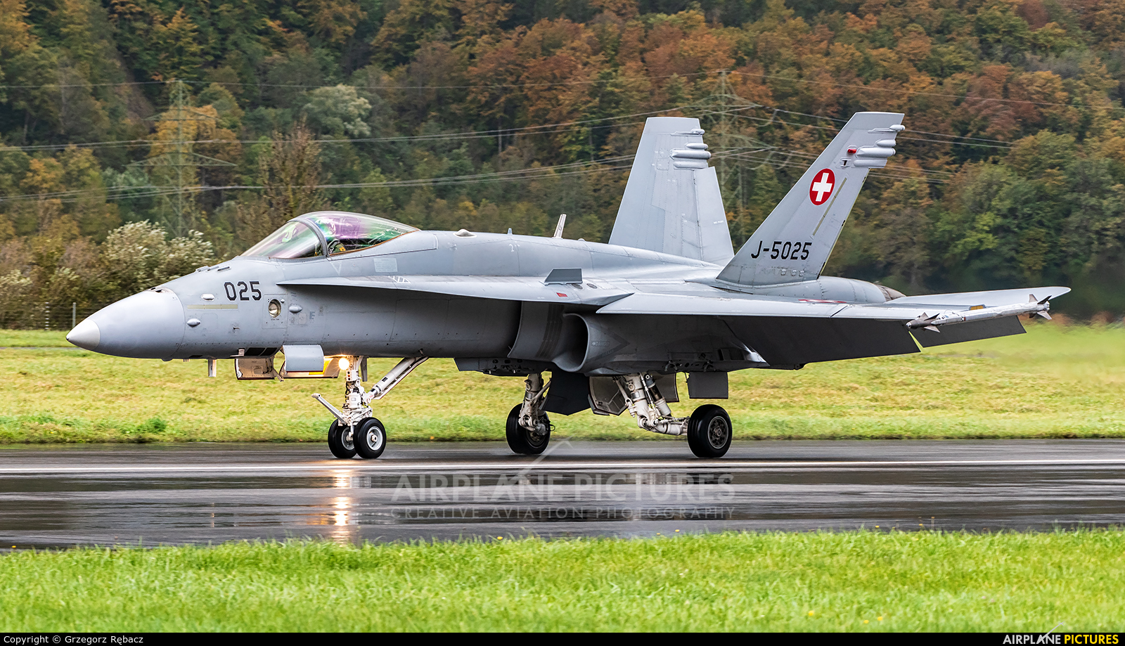 Switzerland - Air Force J-5025 aircraft at Meiringen