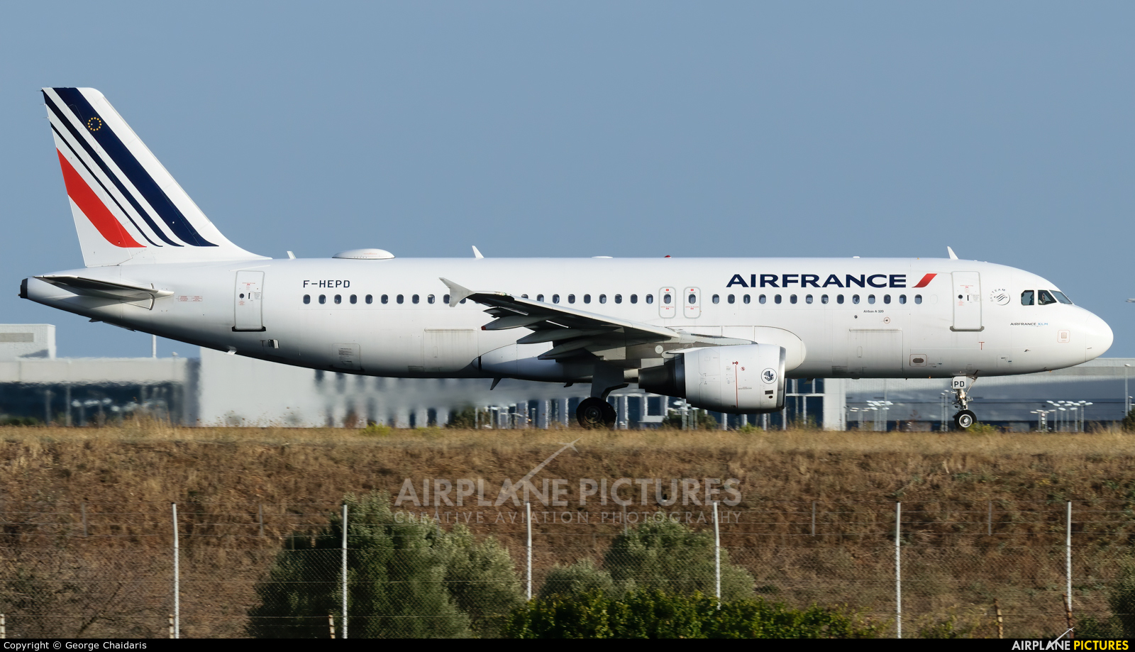 Air France F-HEPD aircraft at Athens - Eleftherios Venizelos