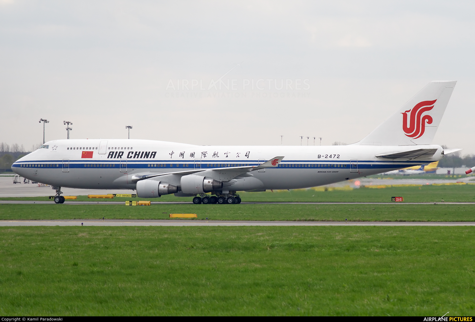 Air China B-2472 aircraft at Warsaw - Frederic Chopin