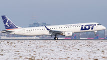 SP-LND - LOT - Polish Airlines Embraer ERJ-195 (190-200) aircraft