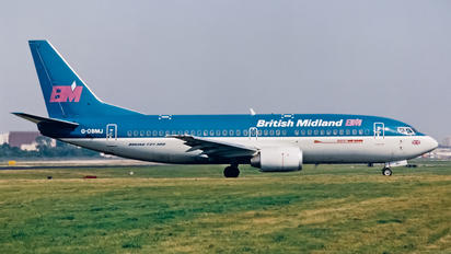 G-OBMJ - British Midland Boeing 737-300