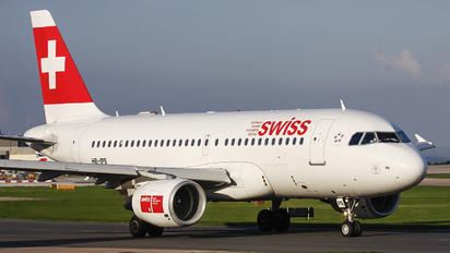 HB-IPS - Swiss Airbus A319