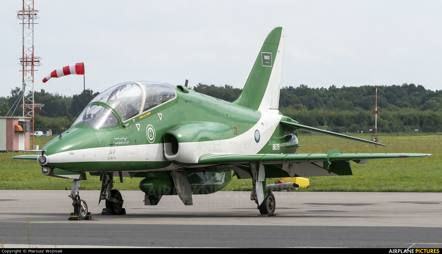 Saudi Arabia - Air Force: Saudi Hawks 8806 aircraft at Gdynia- Babie Doły (Oksywie)
