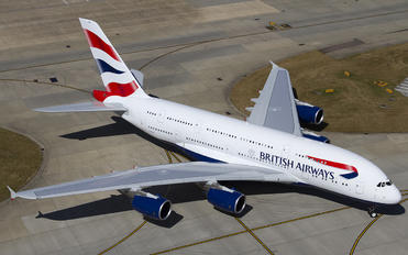 G-XLEL - British Airways Airbus A380