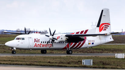 OO-VLS - Air Antwerp Fokker 50