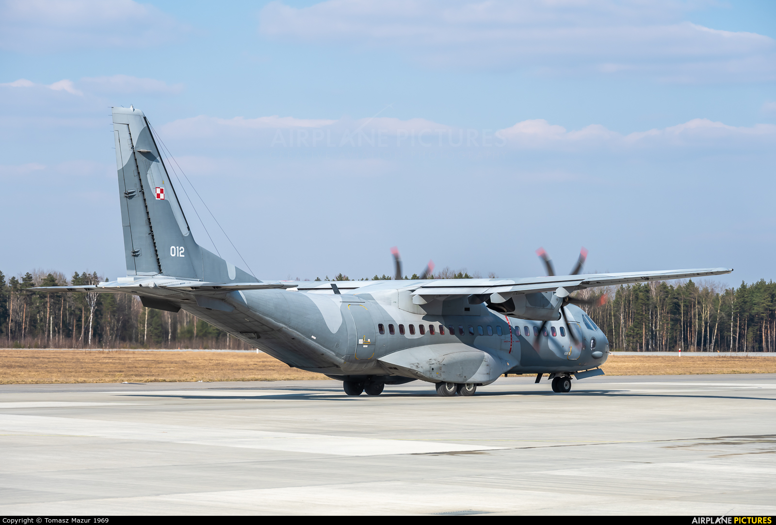 Poland - Air Force 012 aircraft at Katowice - Pyrzowice