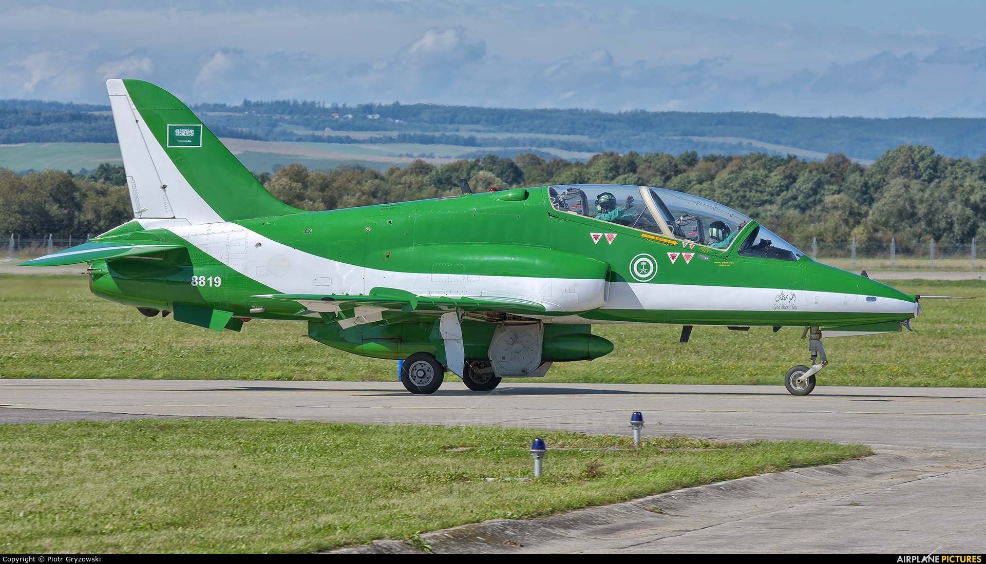 Saudi Arabia - Air Force: Saudi Hawks 8819 aircraft at Ostrava Mošnov