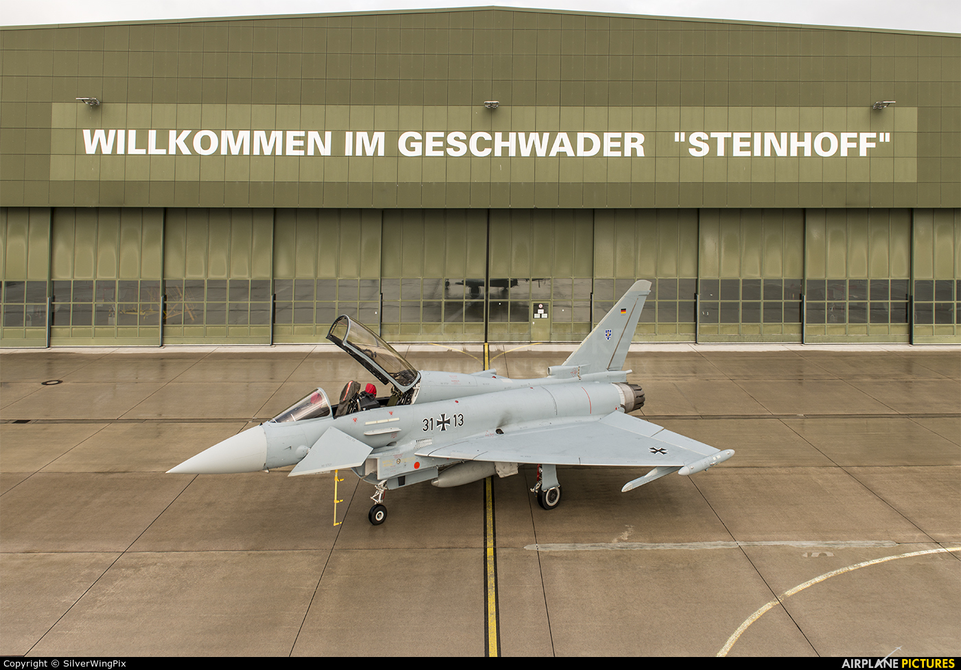 Germany - Air Force 31+13 aircraft at Rostock - Laage