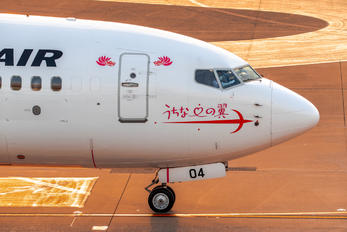 JA04RK - JAL - Japan Transocean Air Boeing 737-800