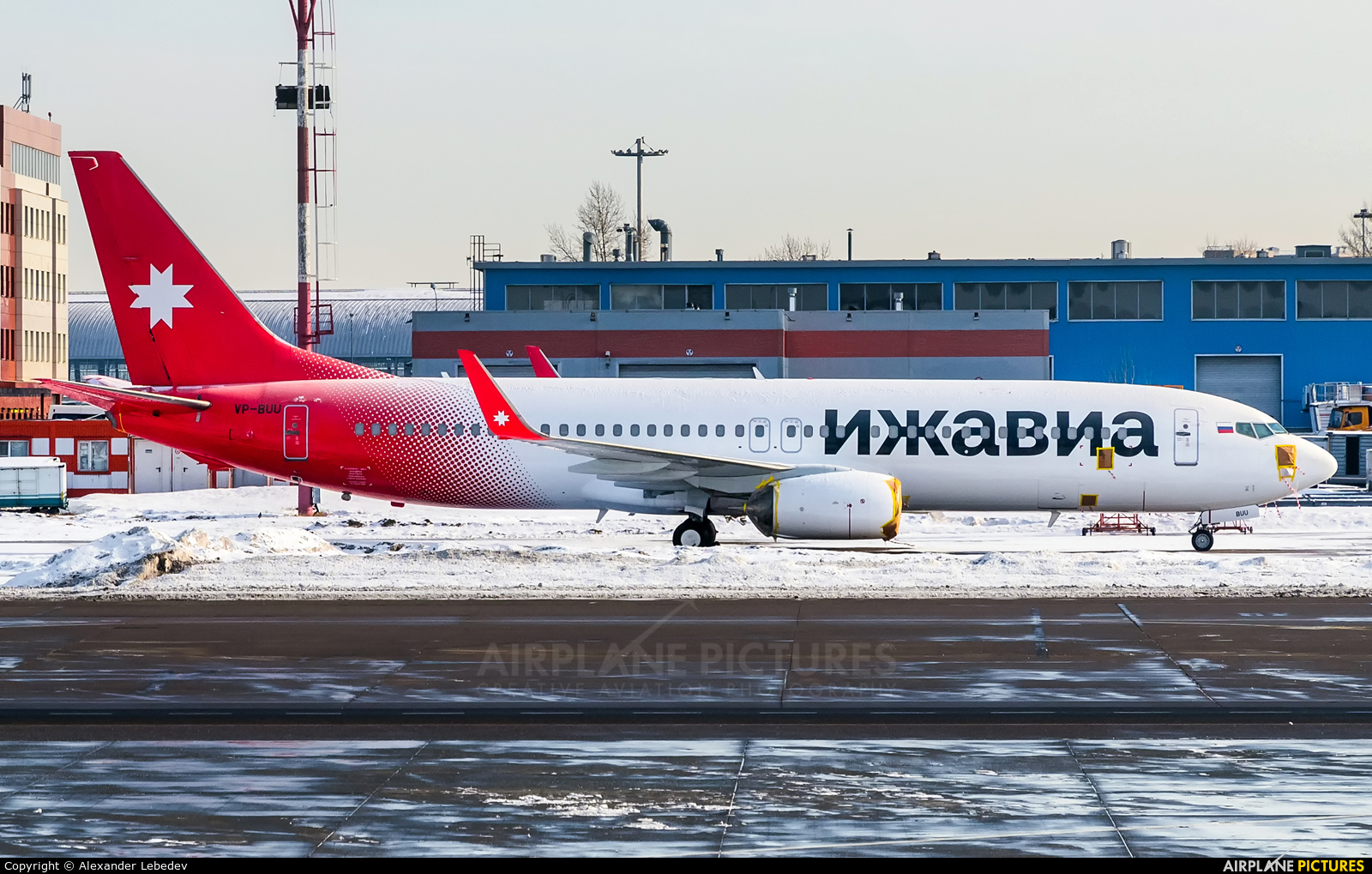 Izhavia VP-BUU aircraft at Moscow - Domodedovo