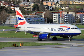 G-DBCB - British Airways Airbus A319