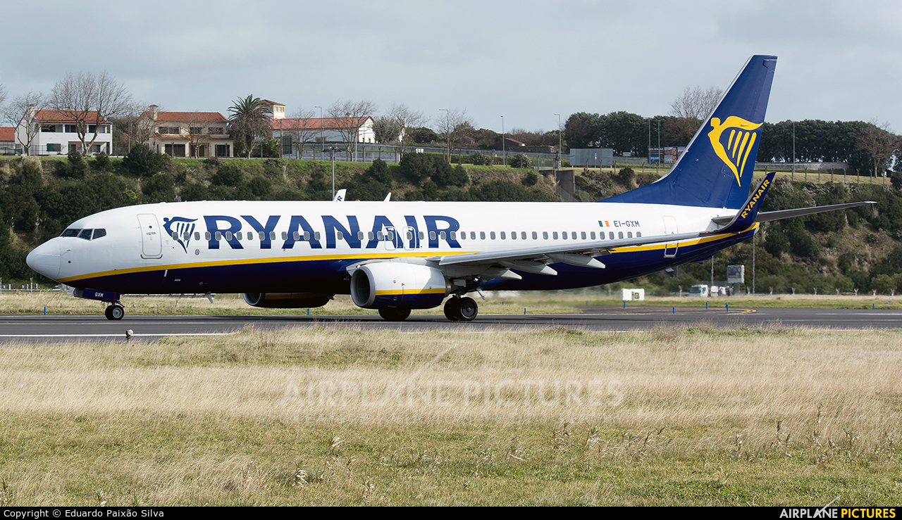 Ryanair EI-GXM aircraft at Azores - Ponta Delgada