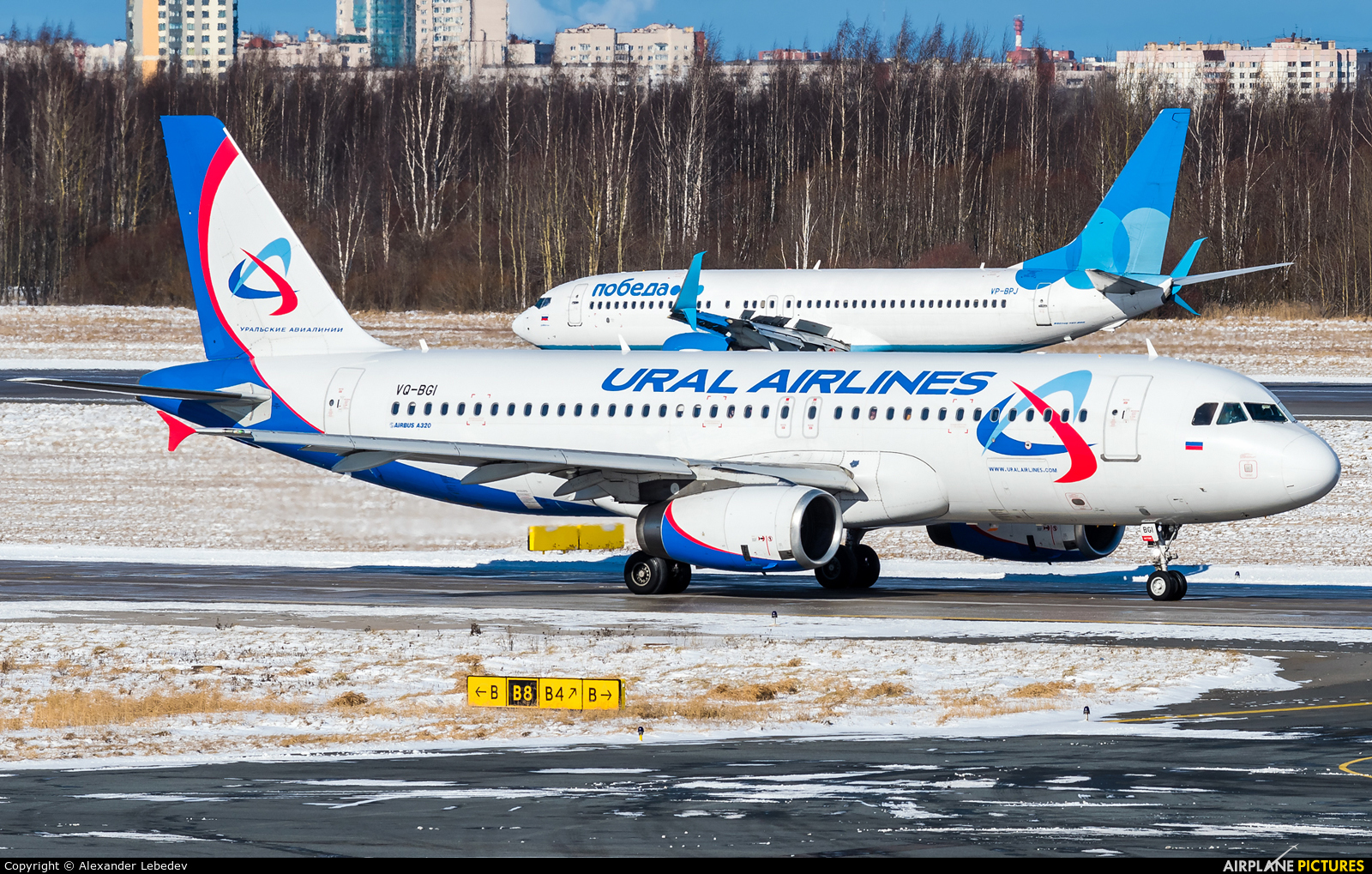 Ural Airlines VQ-BGI aircraft at St. Petersburg - Pulkovo