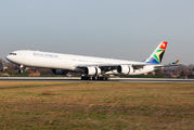 ZS-SNG - South African Airways Airbus A340-600 aircraft