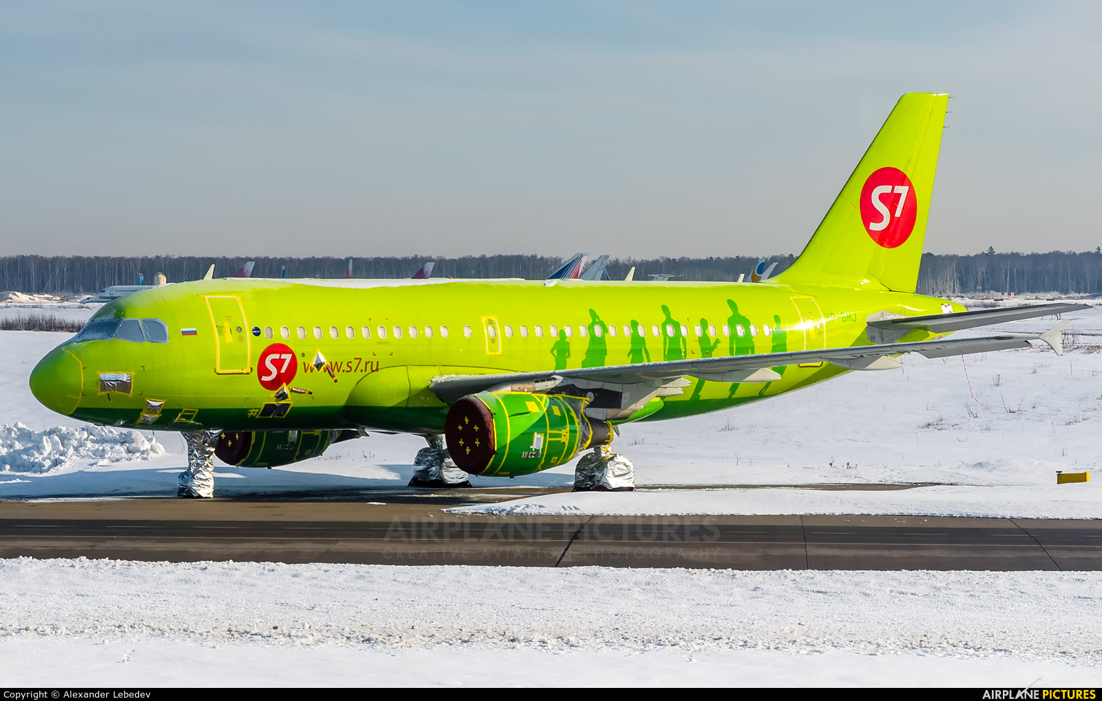 S7 Airlines VP-BHJ aircraft at Moscow - Domodedovo