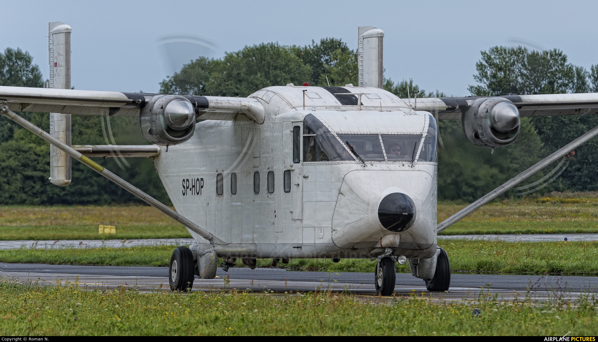 Private SP-HOP aircraft at Gdynia- Babie Doły (Oksywie)