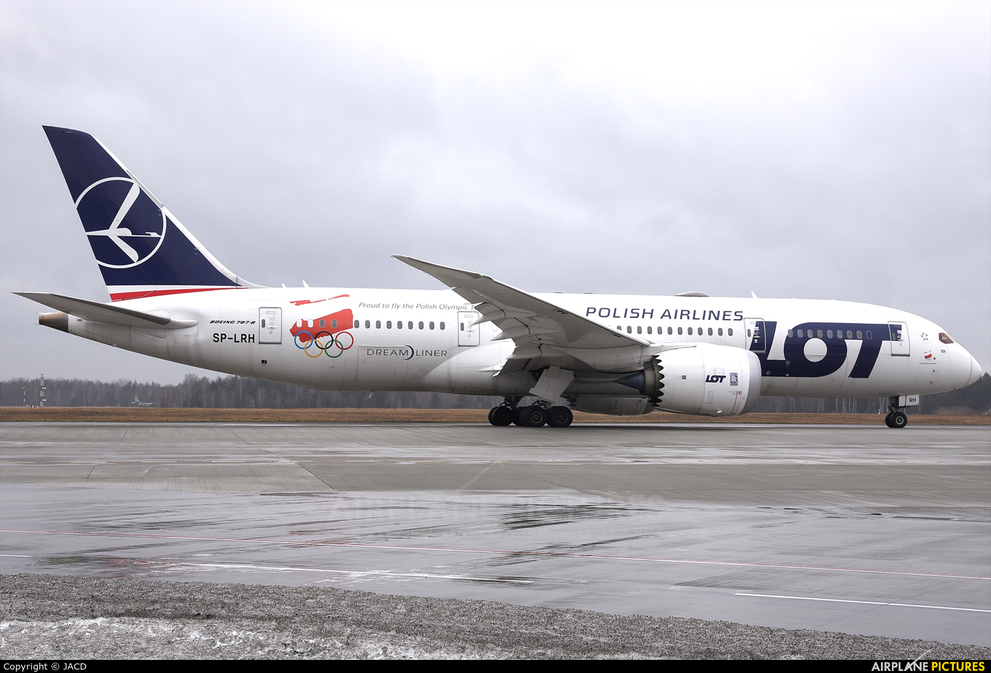 LOT - Polish Airlines SP-LRH aircraft at Katowice - Pyrzowice