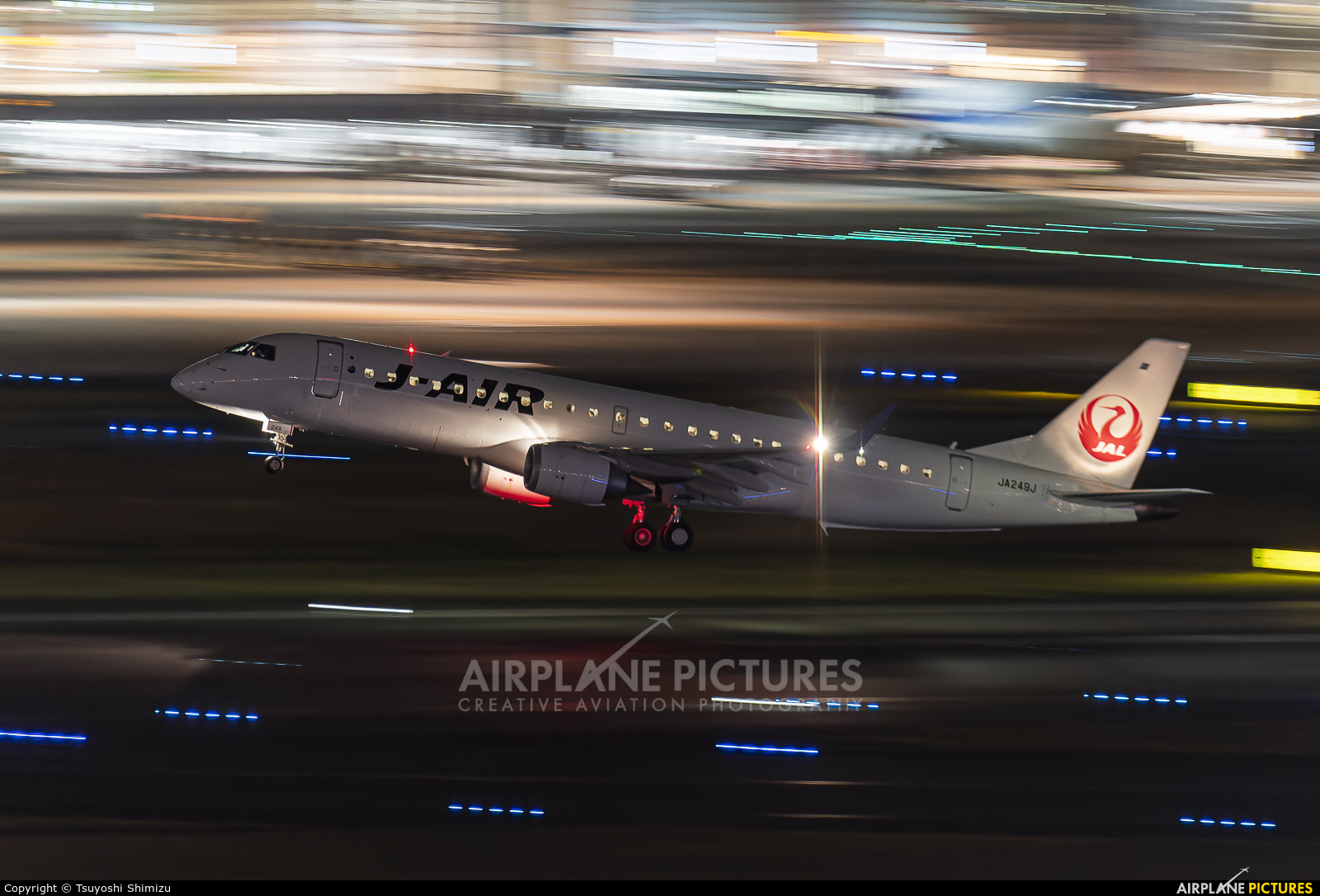 J-Air JA249J aircraft at Tokyo - Haneda Intl