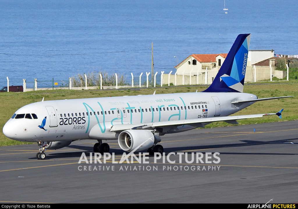 Azores Airlines CS-TKQ aircraft at Azores - Ponta Delgada