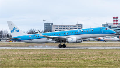 PH-EXB - KLM Cityhopper Embraer ERJ-190 (190-100)