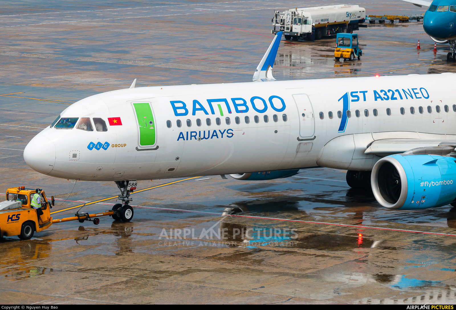 Bamboo Airways VN-A588 aircraft at Hanoi - Noi Bai