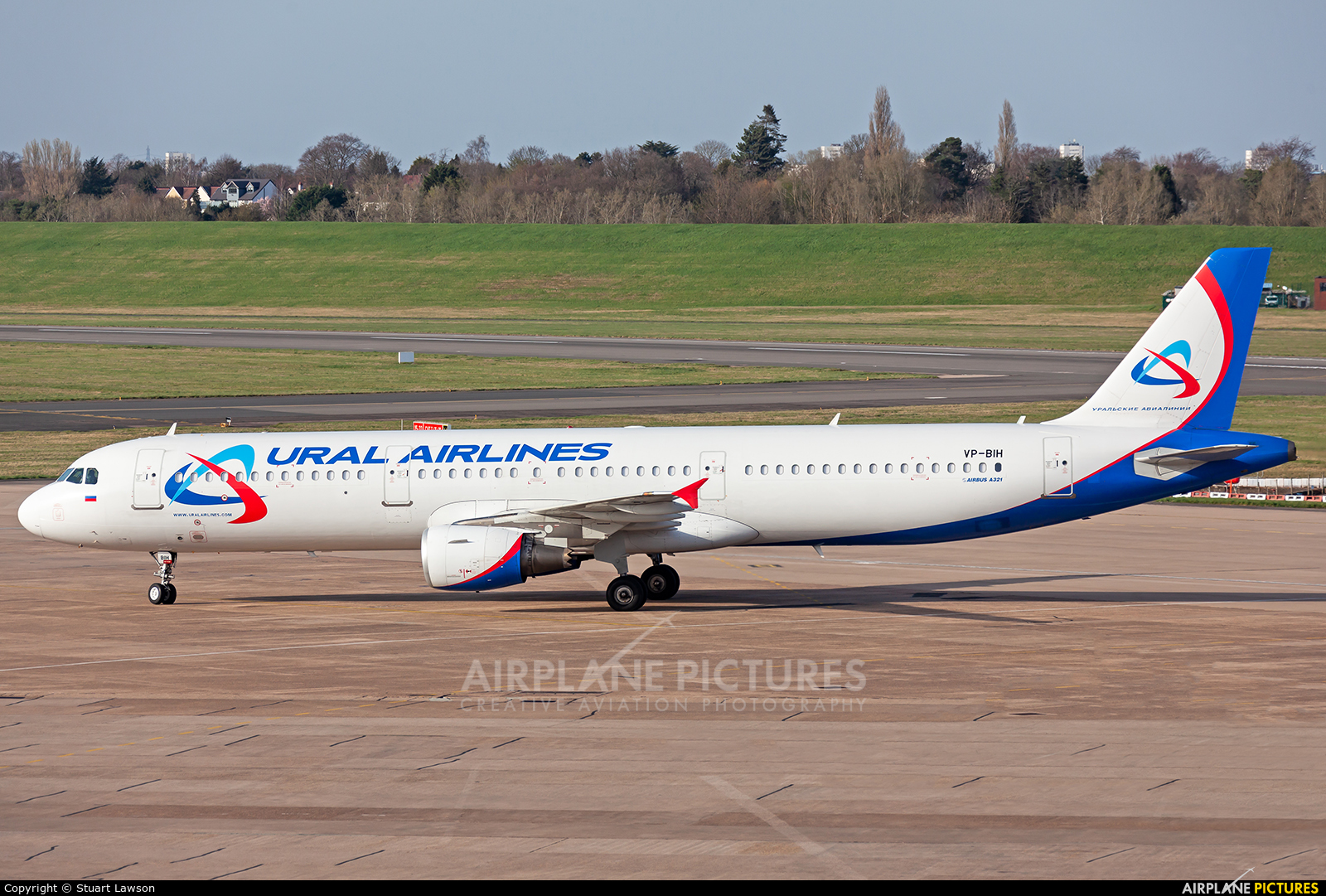 Ural Airlines VP-BIH aircraft at Birmingham