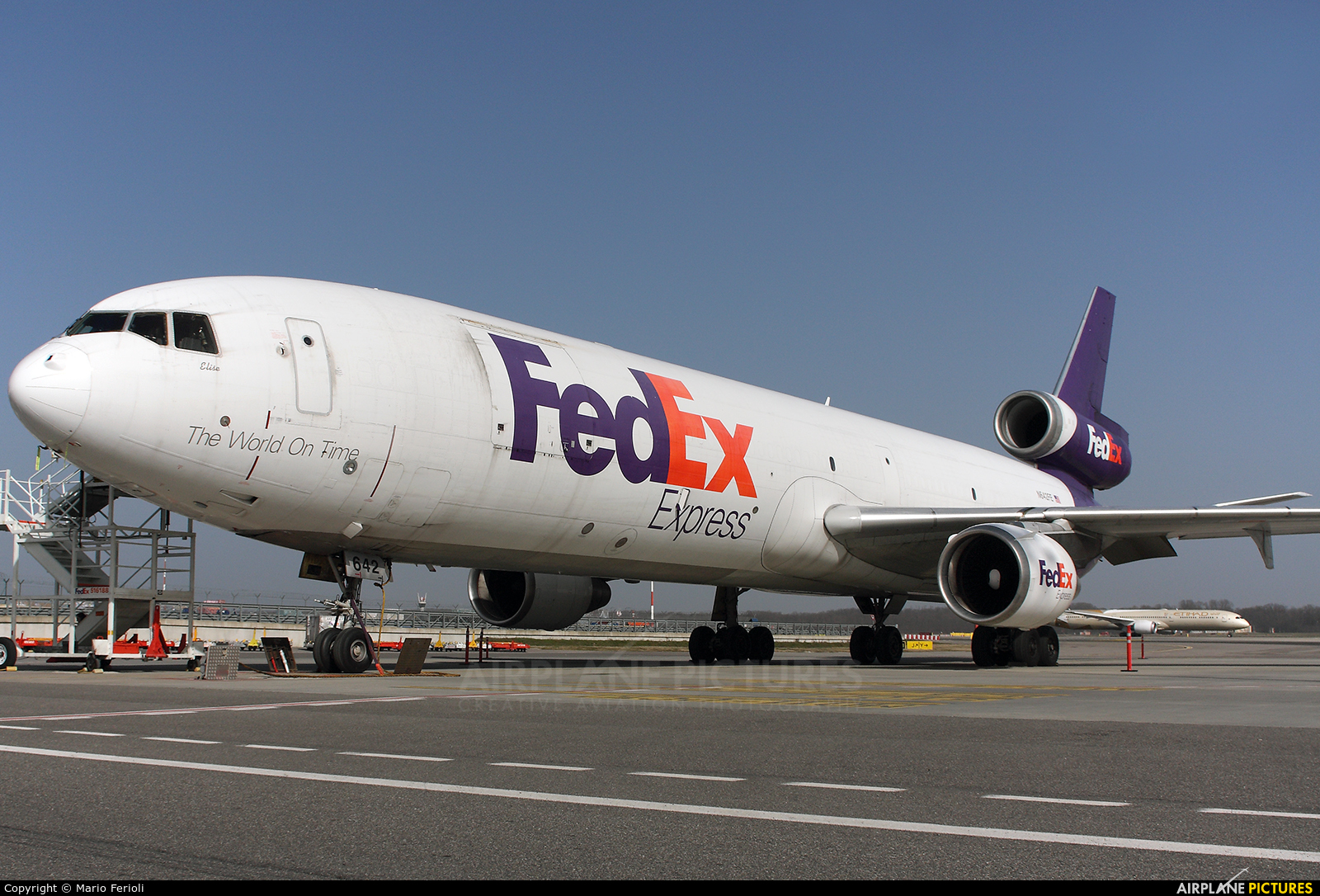 FedEx Federal Express N642FE aircraft at Milan - Malpensa