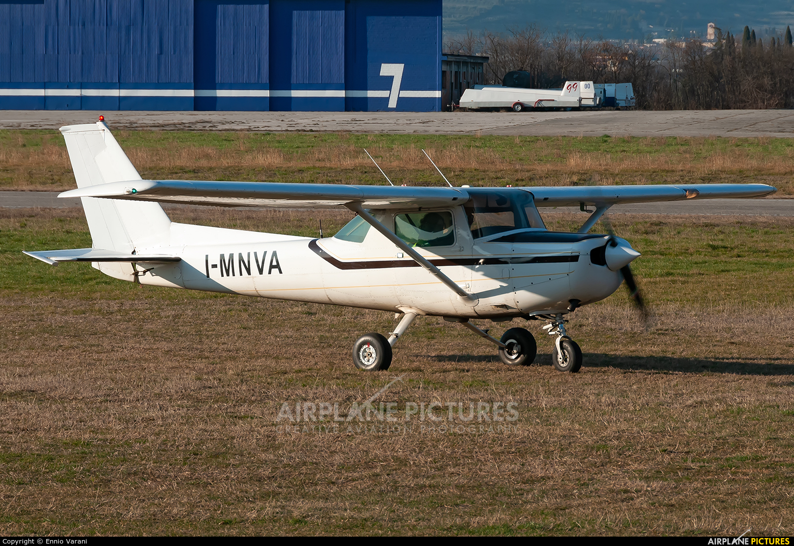 Private I-MNVA aircraft at Verona - Boscomantico