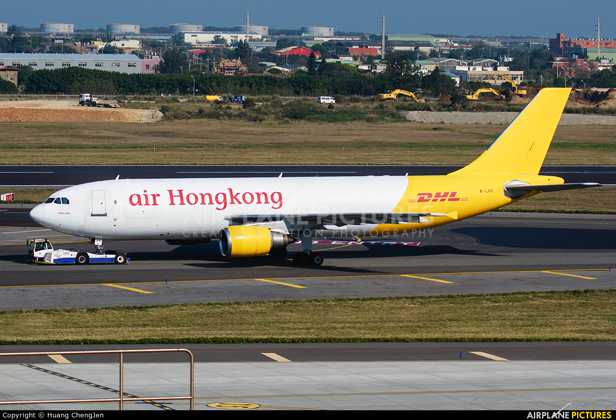 Air Hong Kong B-LDC aircraft at Taipei - Taoyuan Intl