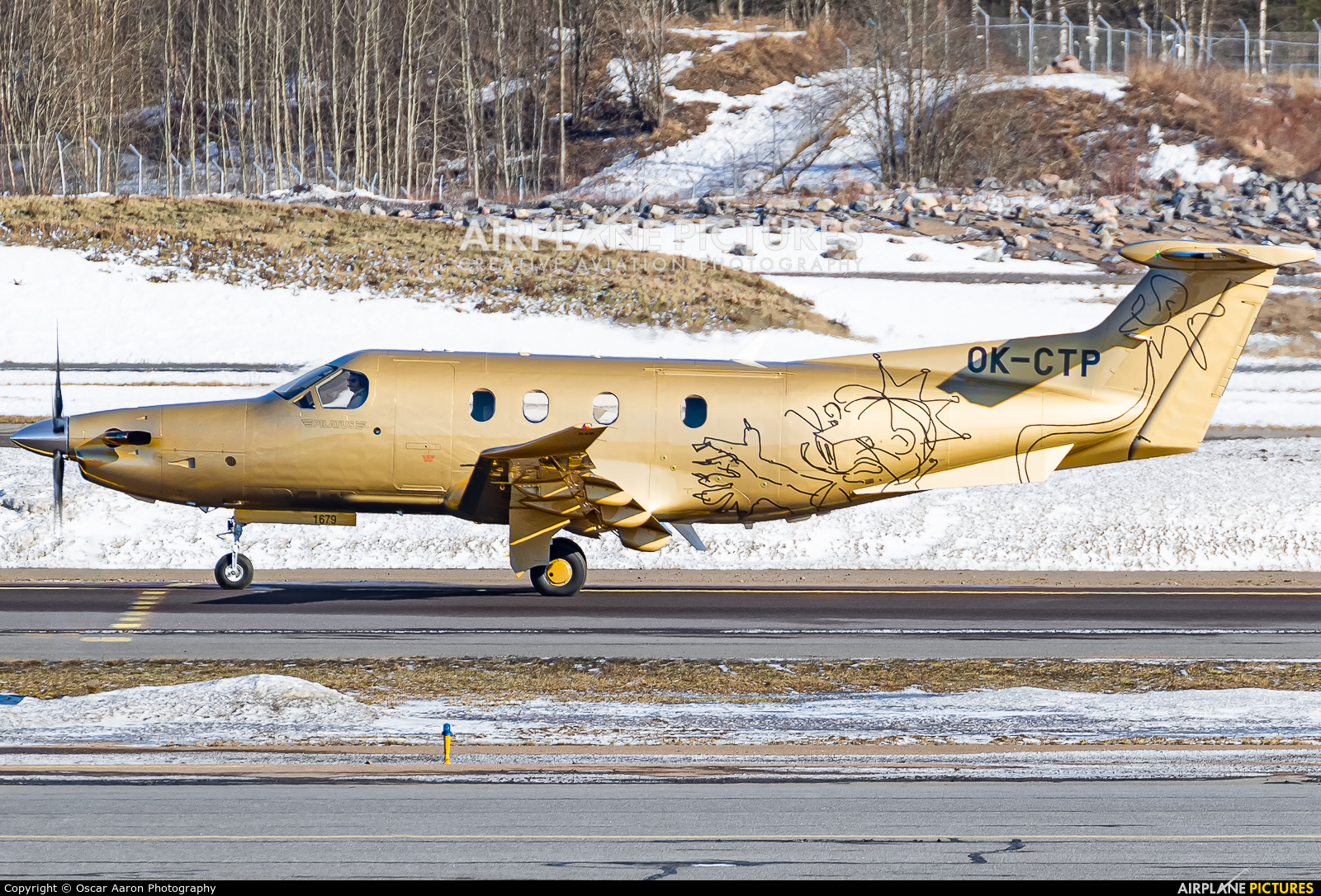 Private OK-CTP aircraft at Helsinki - Vantaa