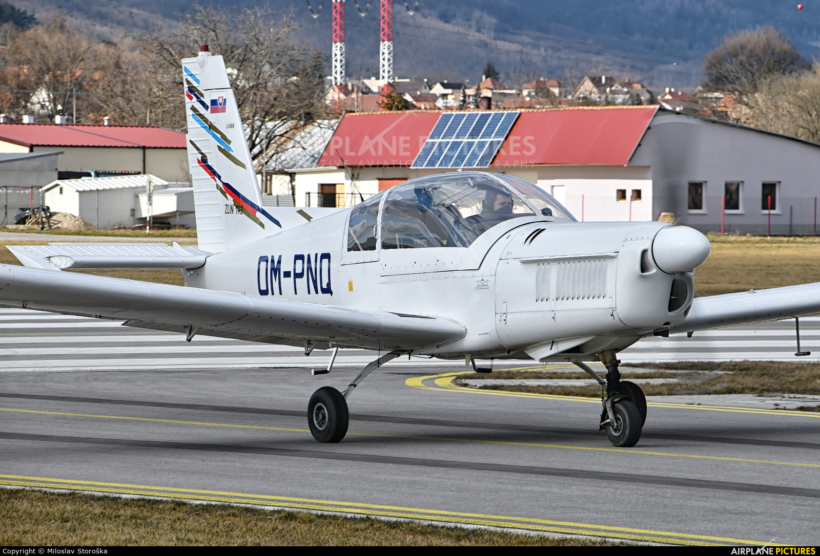 Private OM-PNQ aircraft at Prievidza