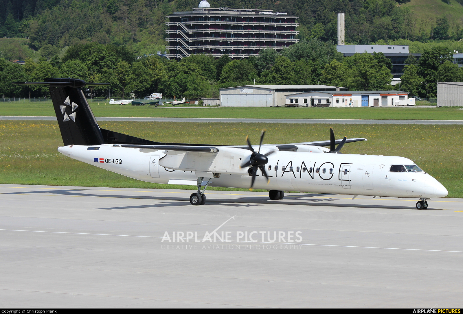 Austrian Airlines/Arrows/Tyrolean OE-LGQ aircraft at Innsbruck