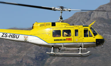 ZS-HBU - Working on Fire Bell UH-1H Iroquois