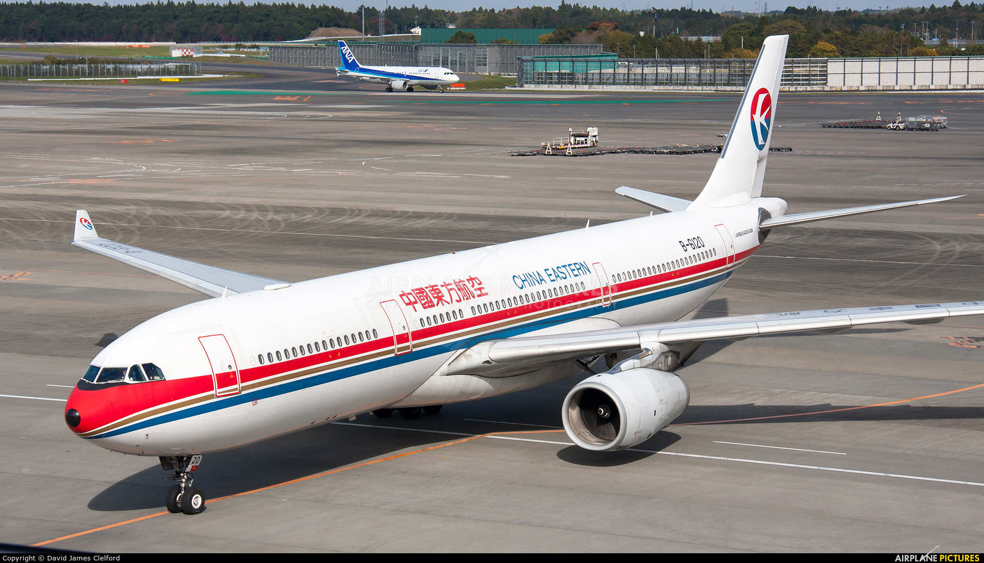 China Eastern Airlines B-6120 aircraft at Tokyo - Narita Intl