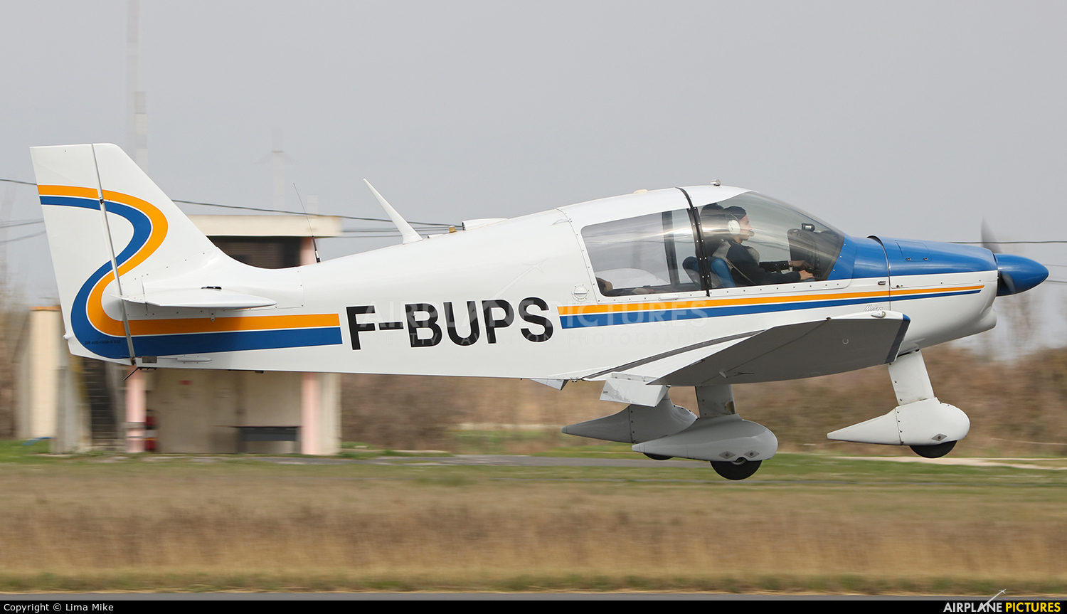 Private F-BUPS aircraft at Montpellier Candillargues