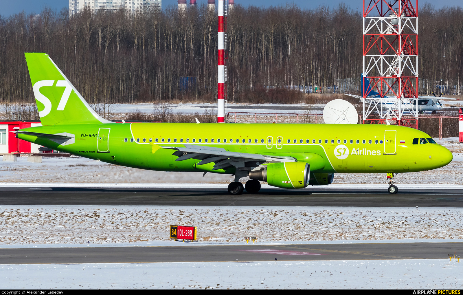 S7 Airlines VQ-BRG aircraft at St. Petersburg - Pulkovo
